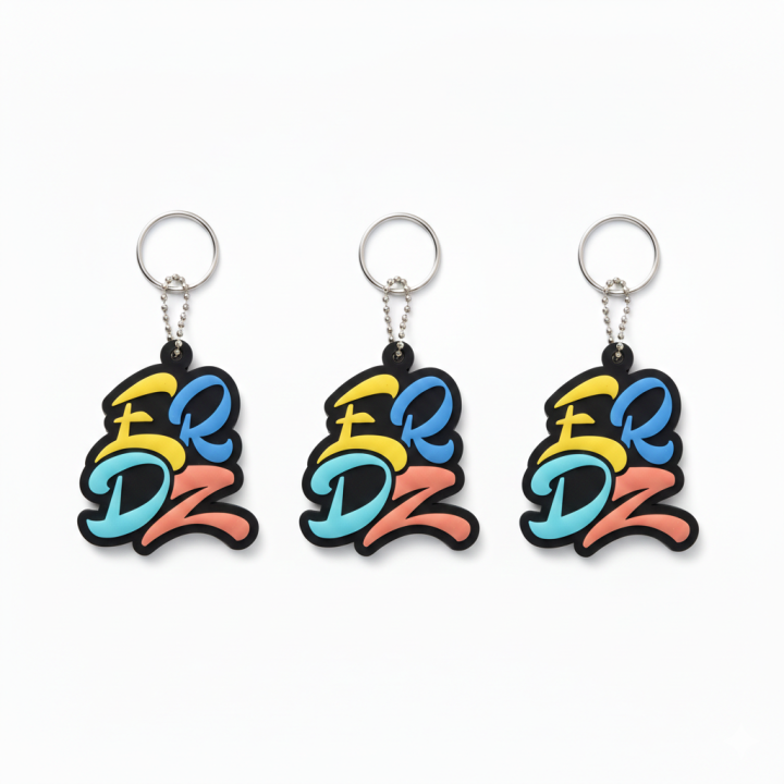 Pack L : 3 porte-clé ERDZ + 4 tickets